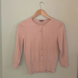 Ann Taylor Light Pink Cardigan